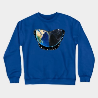 Butterfly Earth Crewneck Sweatshirt